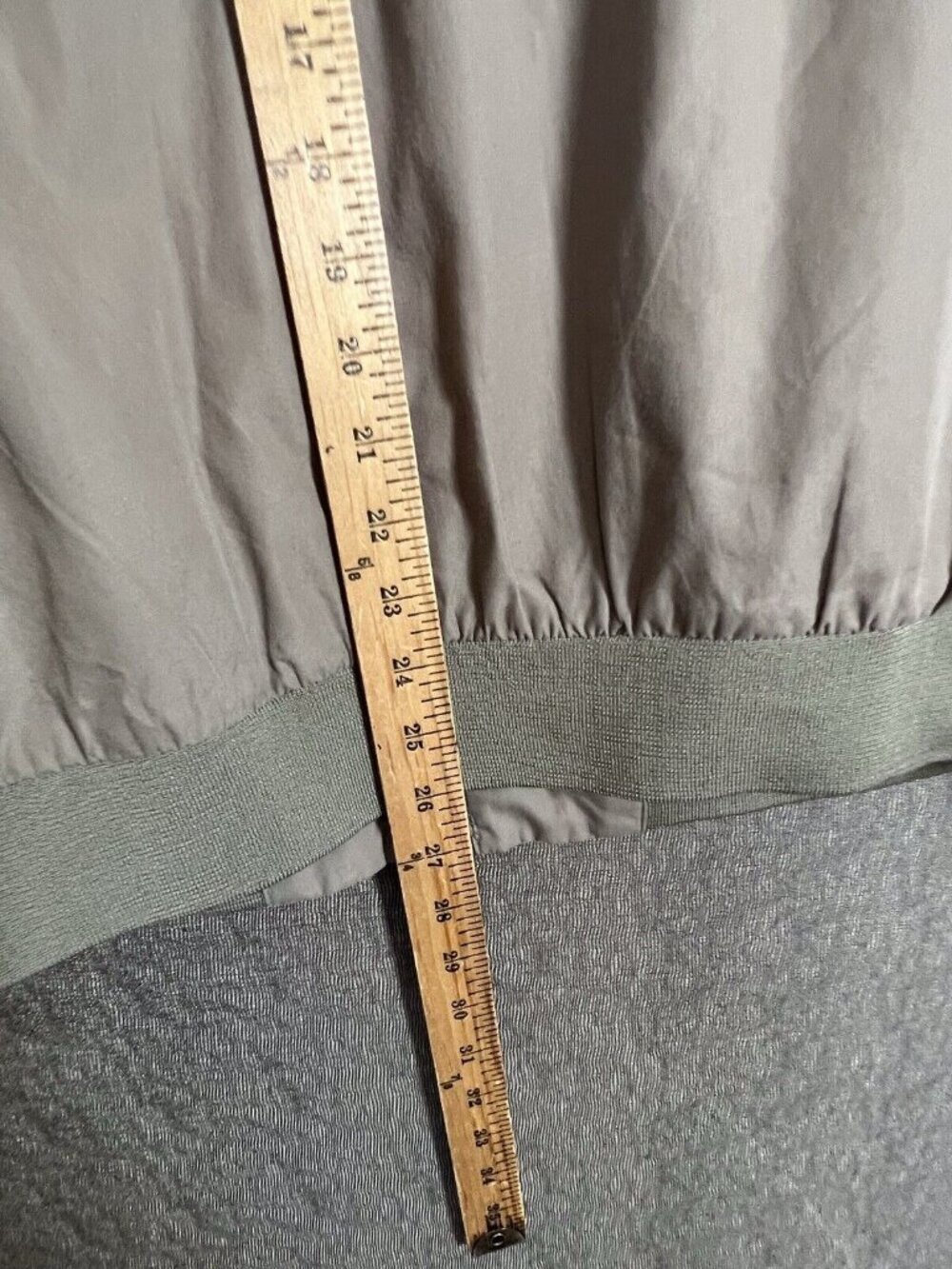 Vintage 90s Members-Only Racing Jacket Lg Khaki Tan Lined Iconic Harrington - Picture 12 of 13